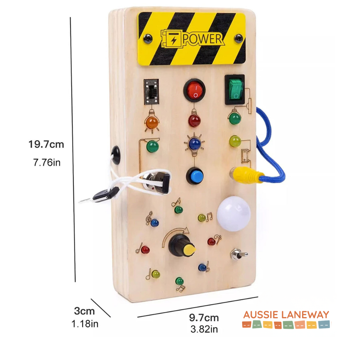 Light Switch Busy Board - Hands-On Learning