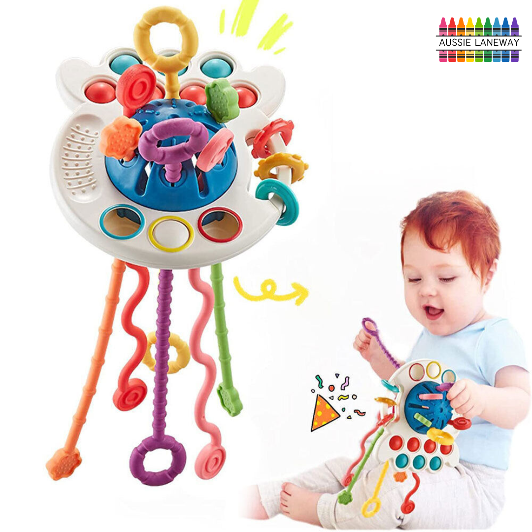 UFO Pull String Sensory Toy