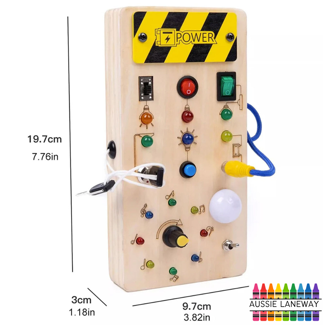 Light Switch Busy Board - Hands-On Learning