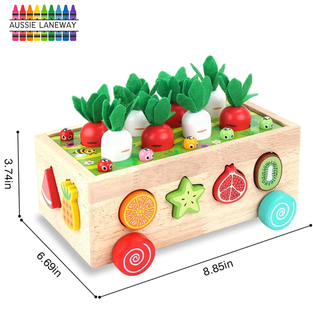 Wooden Farm Harvest Set