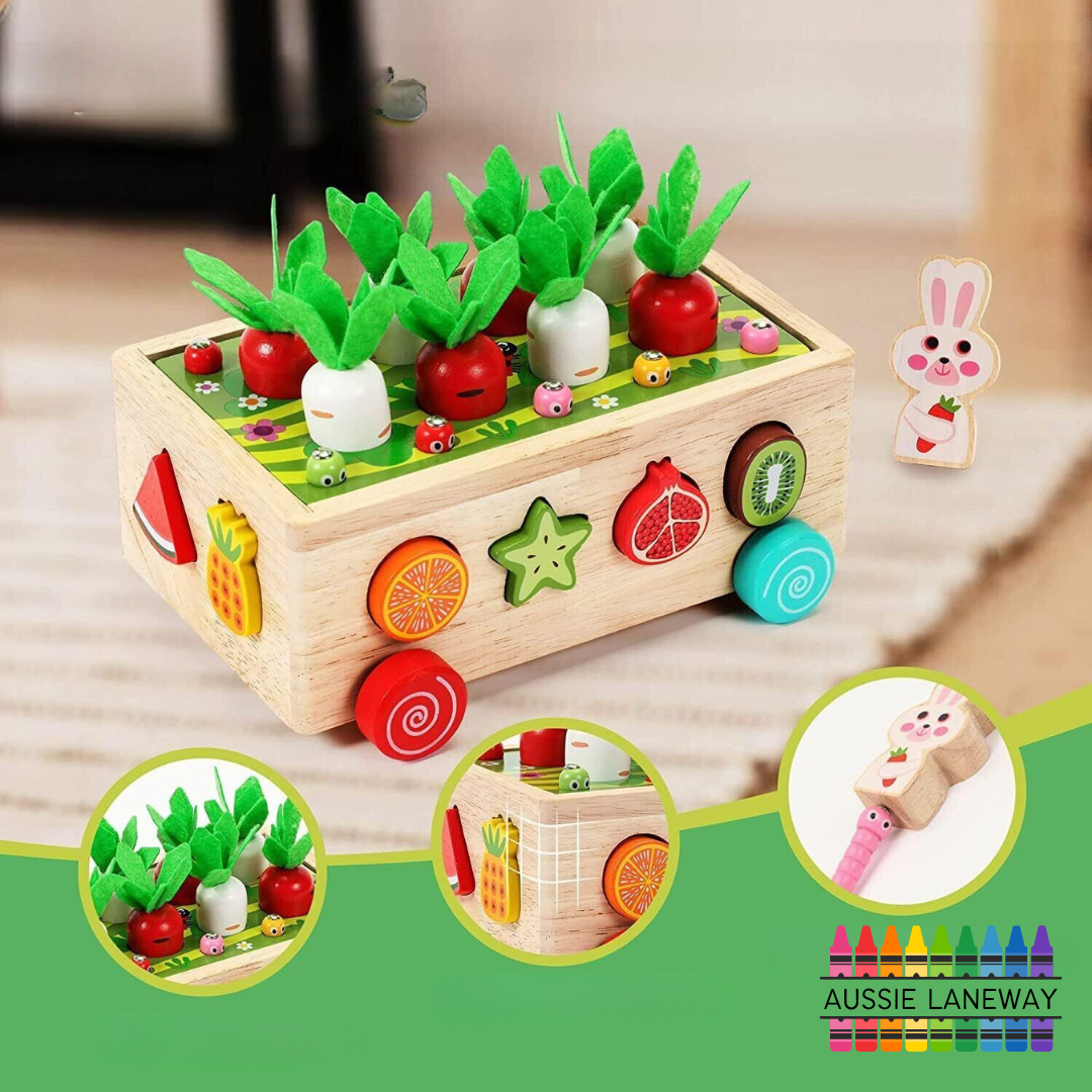 Wooden Farm Harvest Set