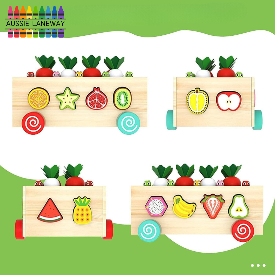 Wooden Farm Harvest Set