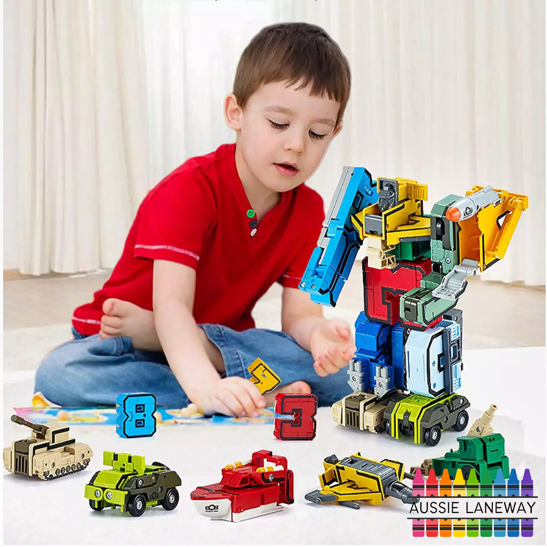 TRANSFORMA-Numbers - Learn Numbers & Military Vehicles!
