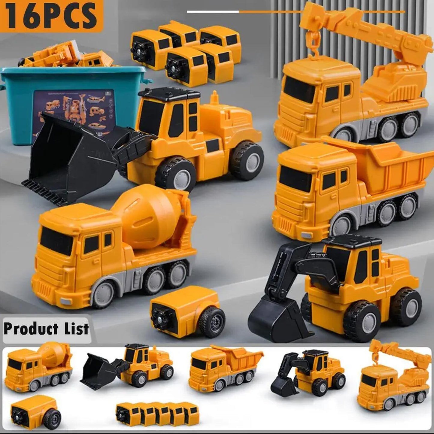 TRANSFORMA-Rides - Magnetic Transformer Toy Set