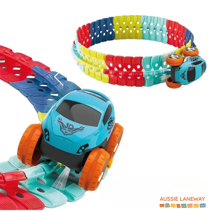 Zero Gravity Car Racing Track - Bend, Twist & Flip!