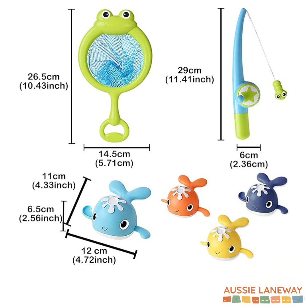 Whale Fishing Set - Good For Hand-Eye Coordination