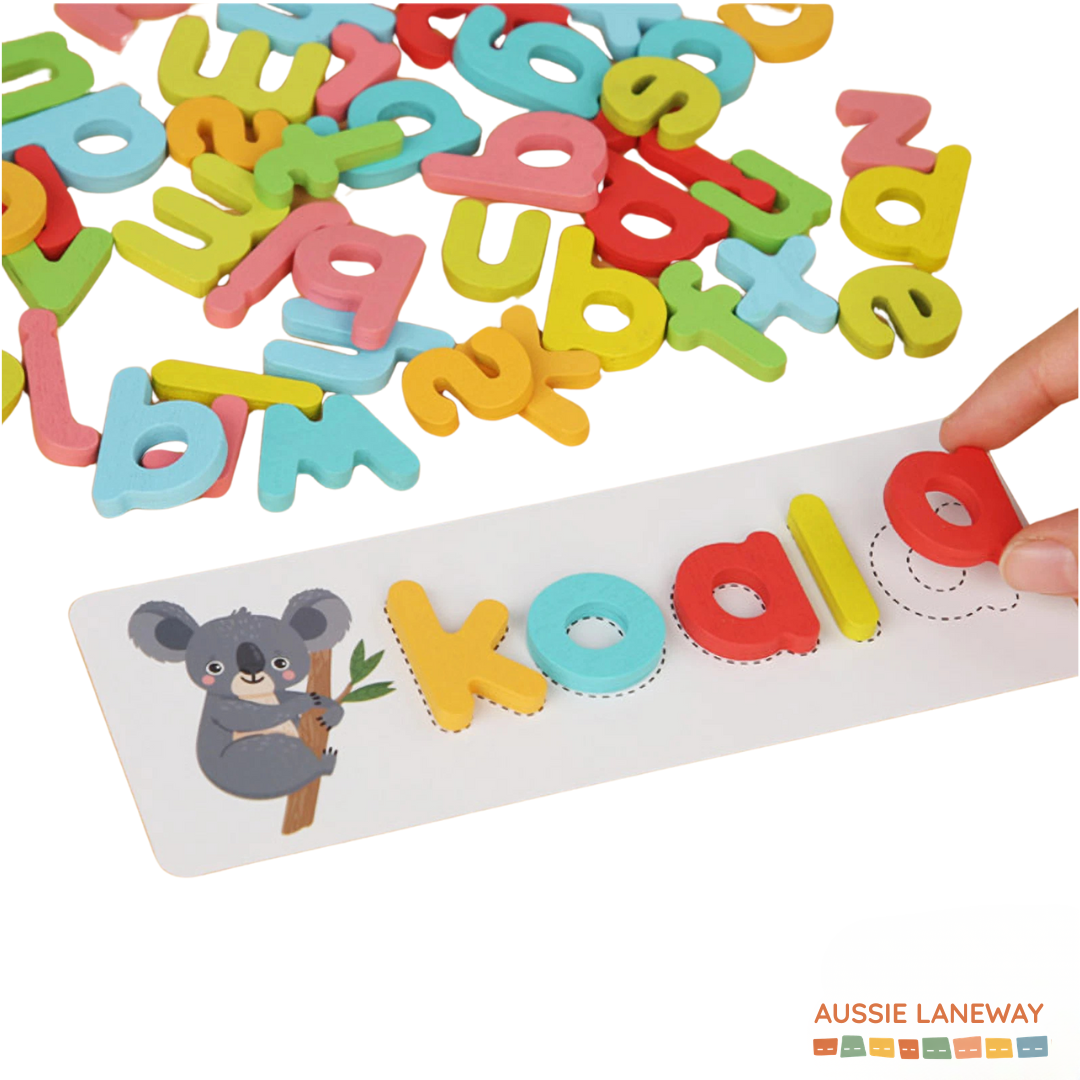 Rainbow Alphabet Spelling Game