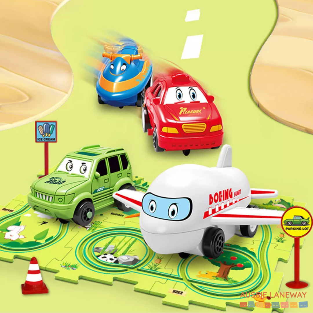 Pop n Play Speedway - DIY Racetrack For Hours Of Fun!