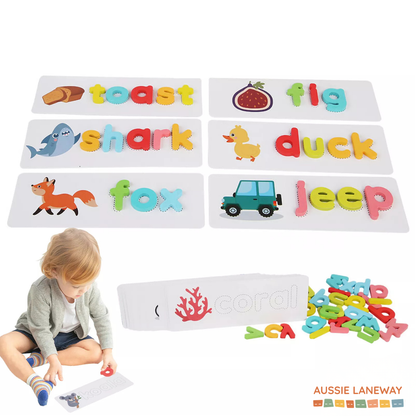Rainbow Alphabet Spelling Game