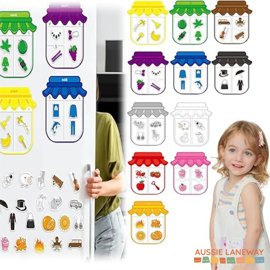 Magnetic Colour Sorting Pots