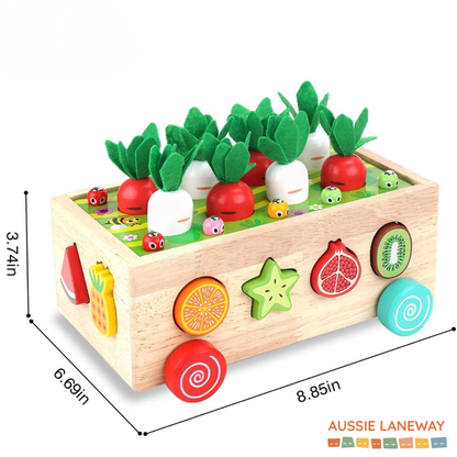Wooden Farm Harvest Set
