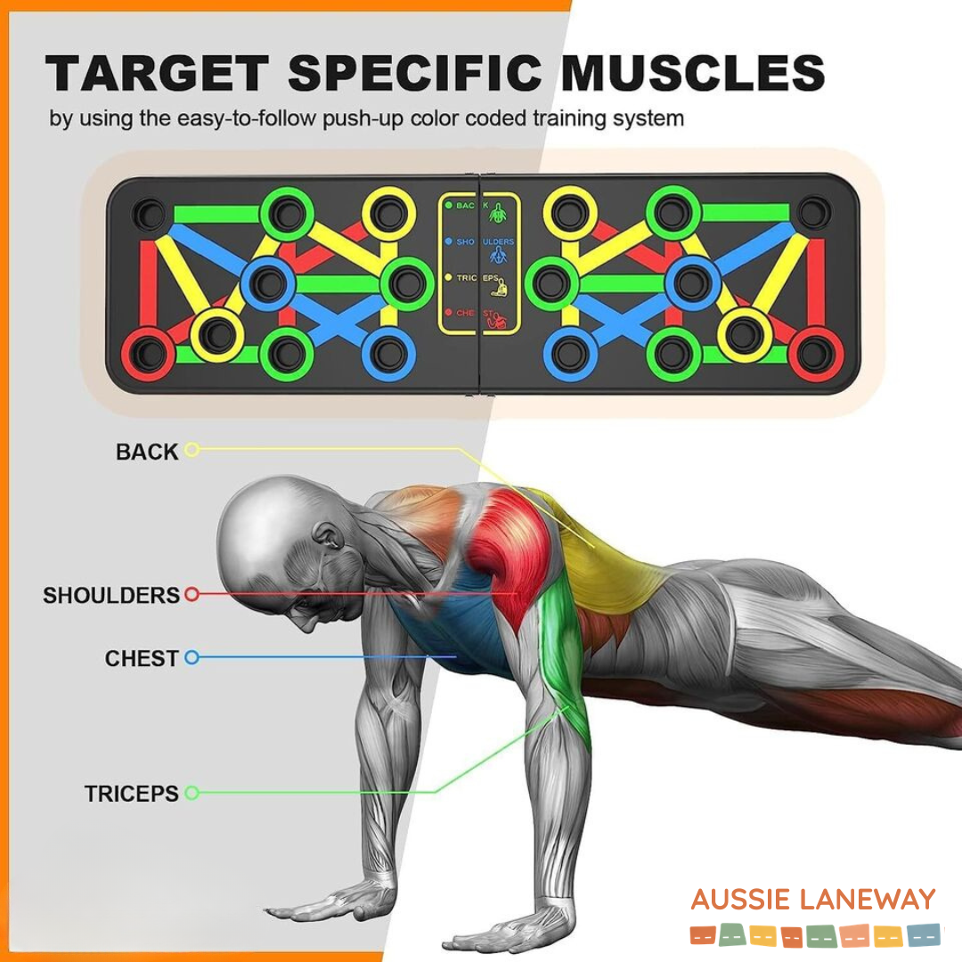 Push Up Board - Intensify Your Upper Body Workout From Home