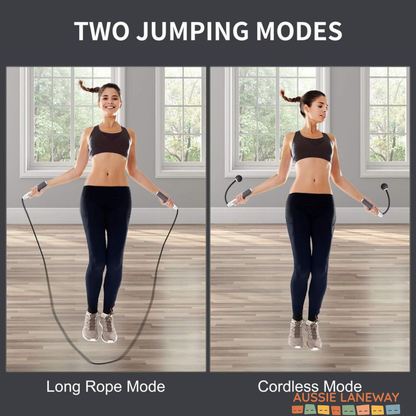 Digital Cordless Skipping Rope - Maximise Your Calorie Burn From Home
