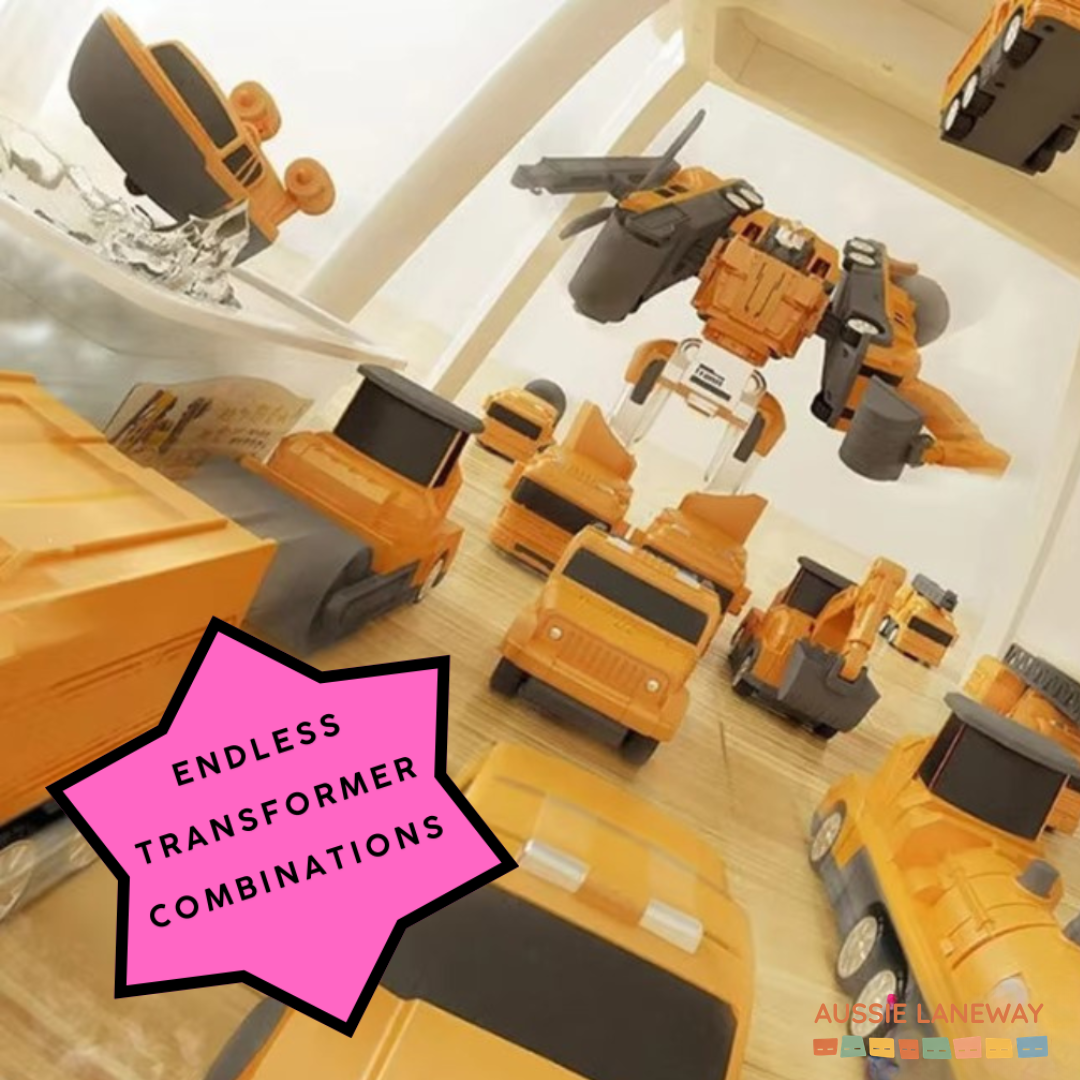 TRANSFORMA-Rides - Magnetic Transformer Toy Set