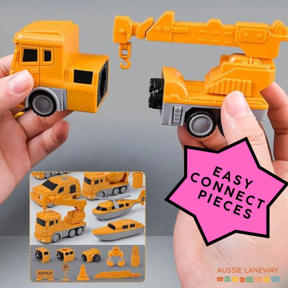 TRANSFORMA-Rides - Magnetic Transformer Toy Set