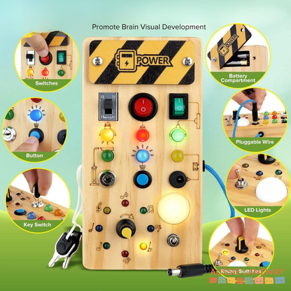 Light Switch Busy Board - Hands-On Learning