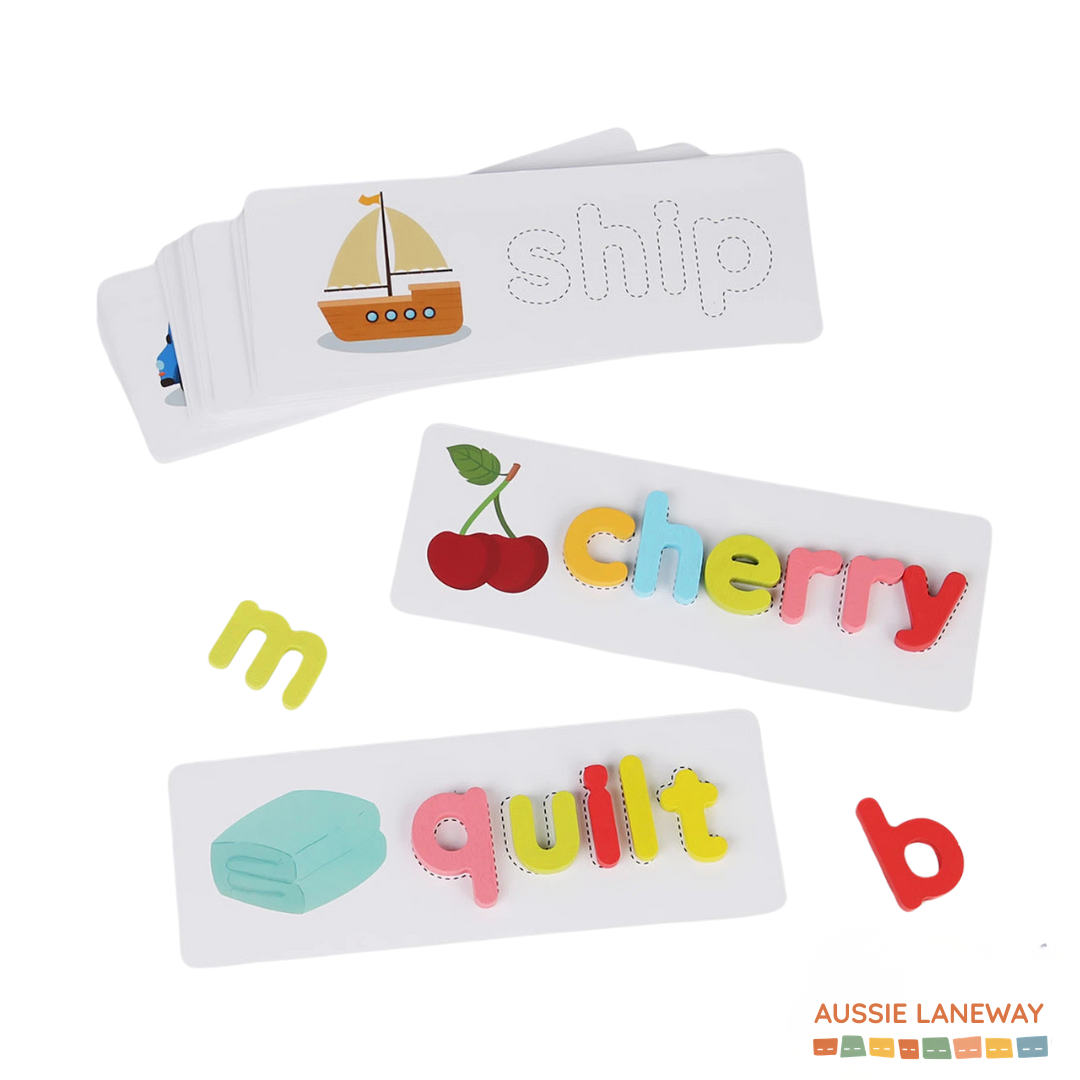 Rainbow Alphabet Spelling Game