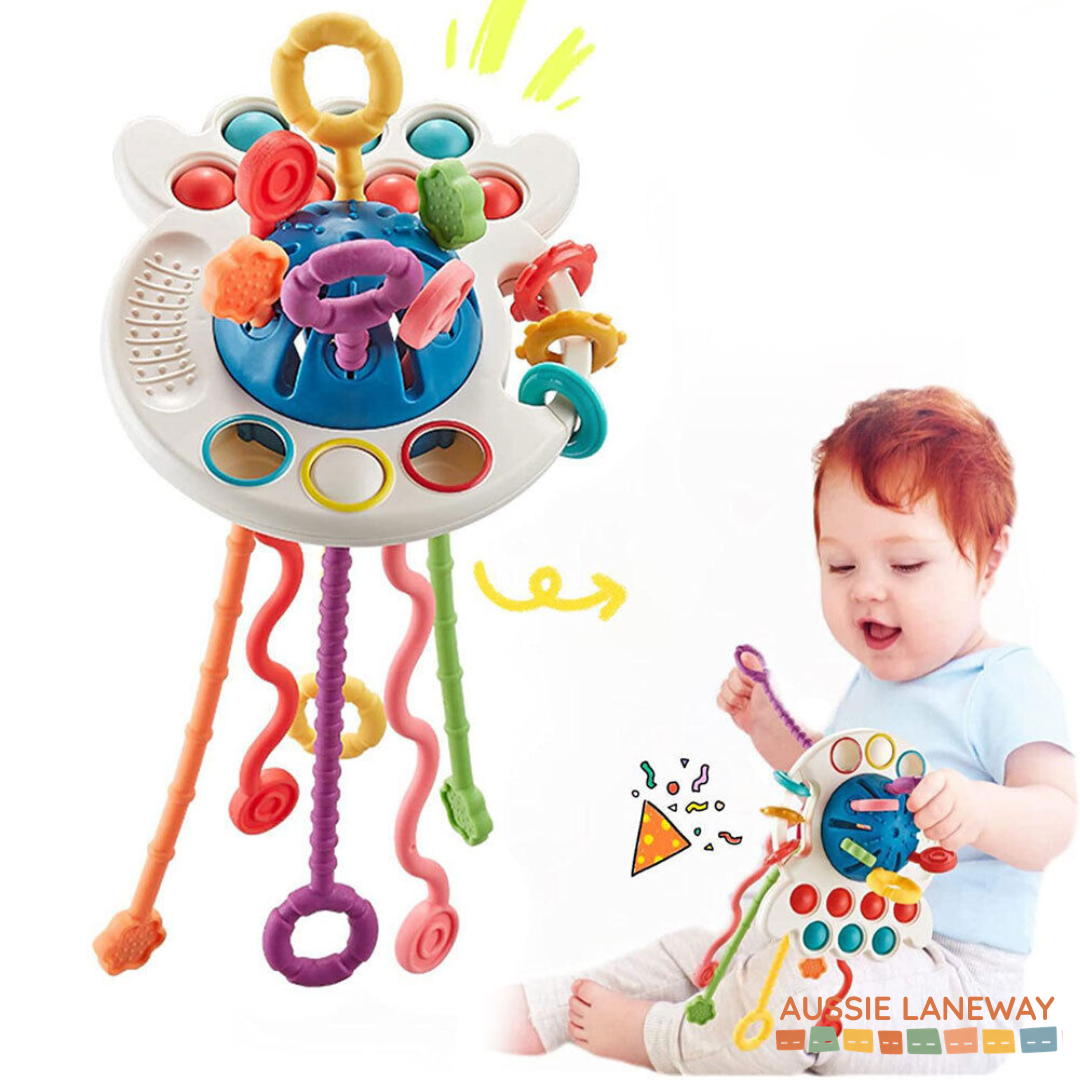 UFO Pull String Sensory Toy