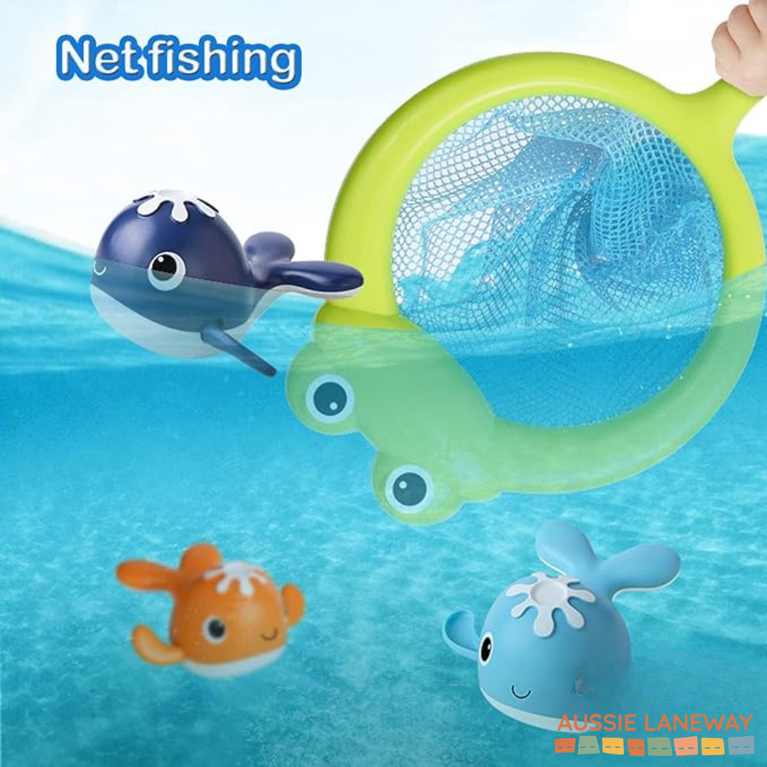 Whale Fishing Set - Good For Hand-Eye Coordination