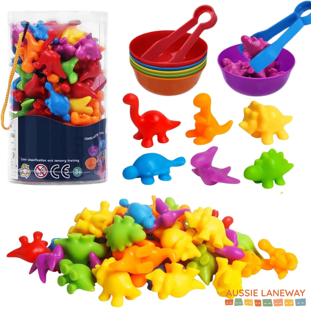 Jurrasic Colour Sorting - For Your Little Dino Lover