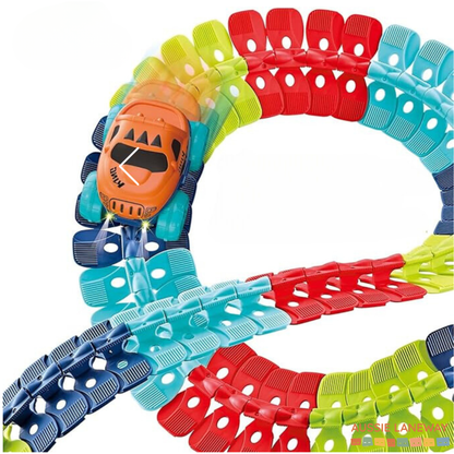 Zero Gravity Car Racing Track - Bend, Twist & Flip!