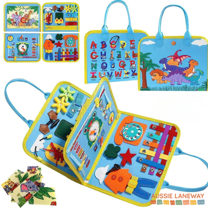 Toddler Sensory Board - Montessori Learning