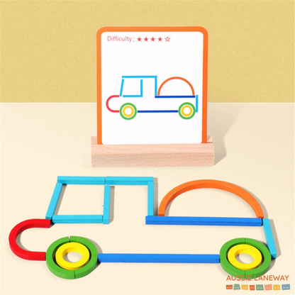 Sticks & Rings Puzzle Builder