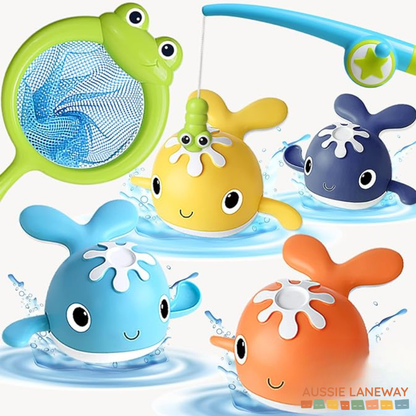 Whale Fishing Set - Good For Hand-Eye Coordination