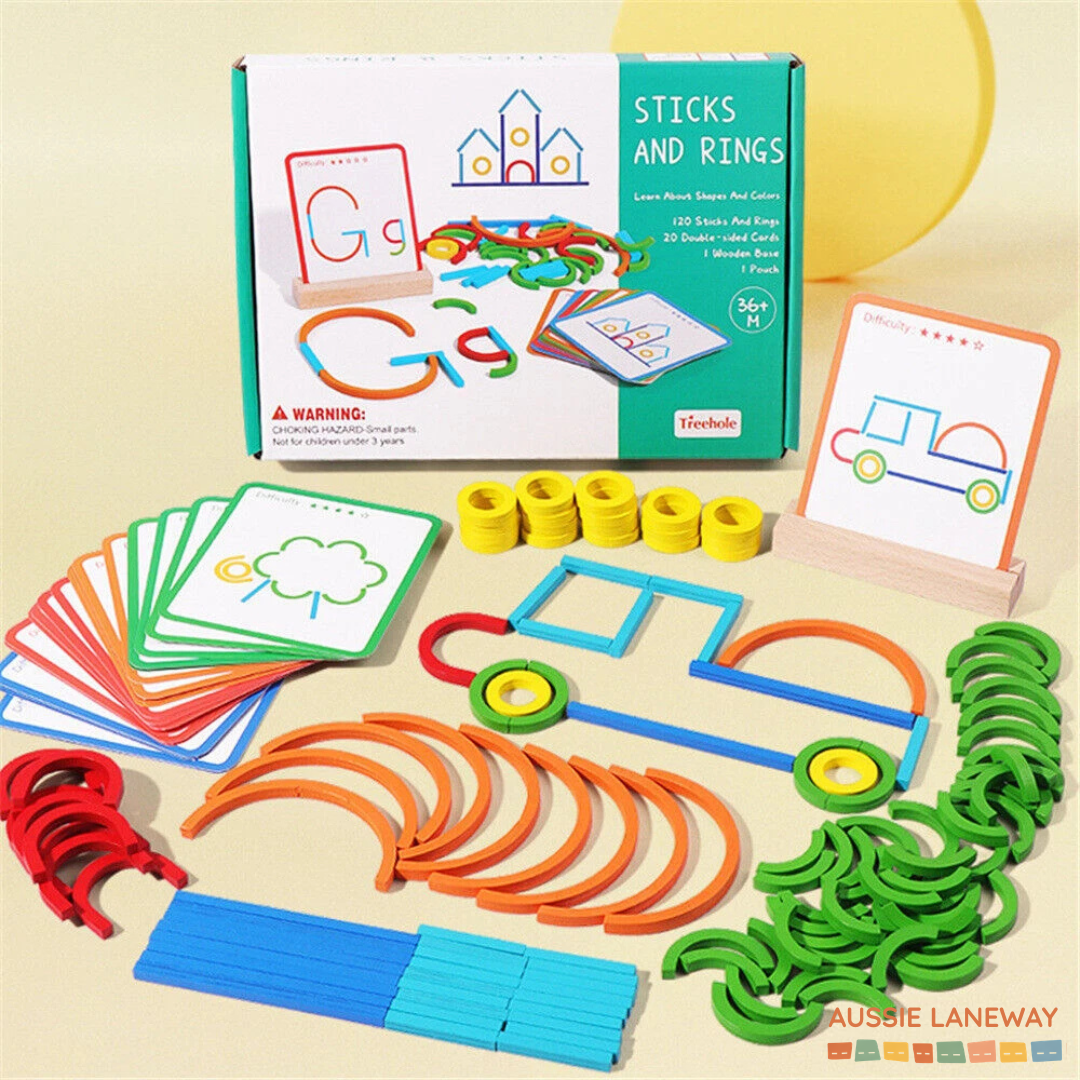 Sticks & Rings Puzzle Builder