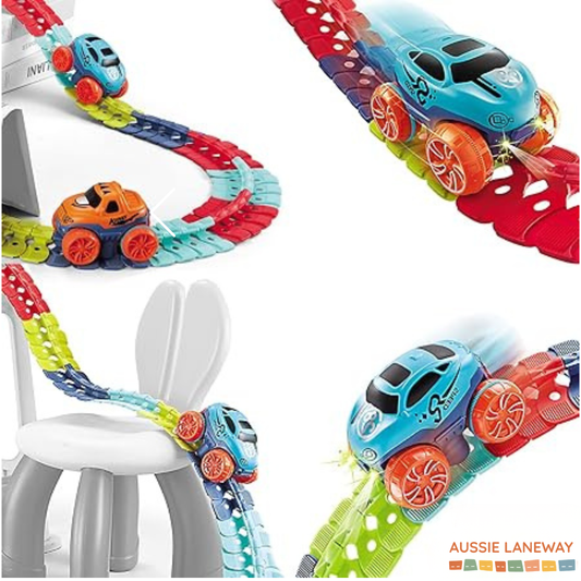 Zero Gravity Car Racing Track - Bend, Twist & Flip!