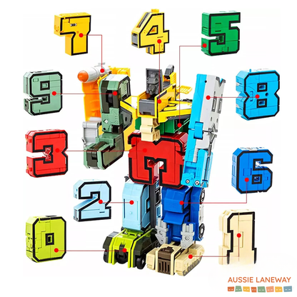 TRANSFORMA-Numbers - Learn Numbers & Military Vehicles!