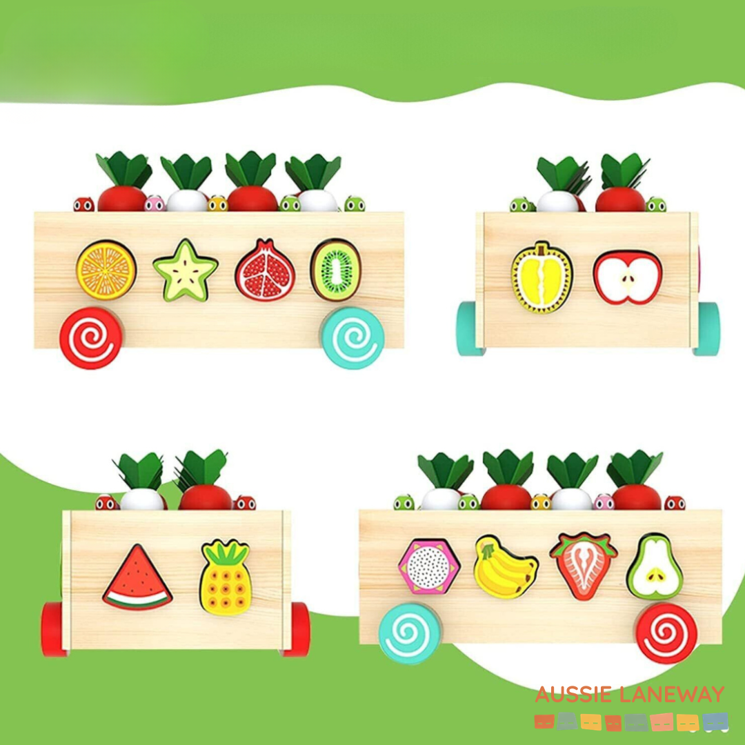 Wooden Farm Harvest Set