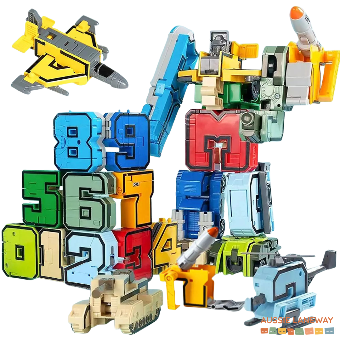 TRANSFORMA-Numbers - Learn Numbers & Military Vehicles!