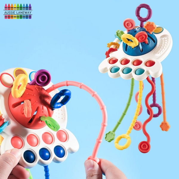 UFO Pull String Sensory Toy