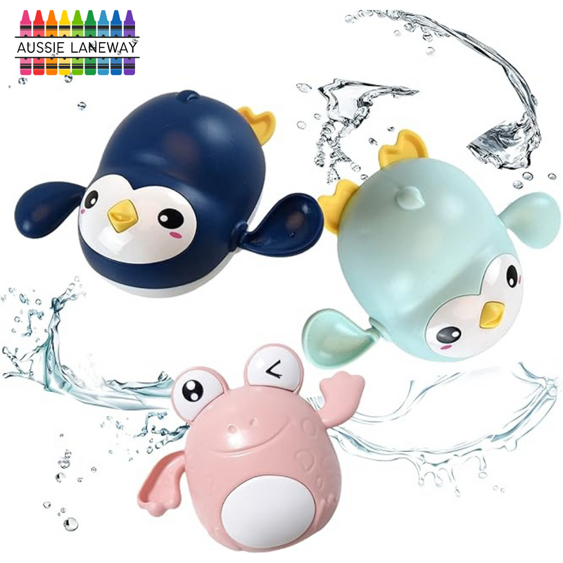 Wind-Up Bath Toys - Zoom, Splash, Zoom!