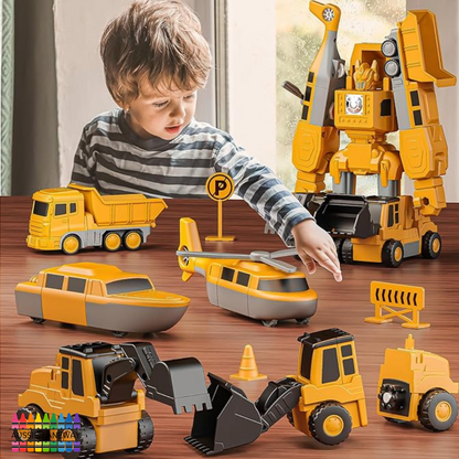 TRANSFORMA-Rides - Magnetic Transformer Toy Set