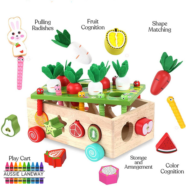 Wooden Farm Harvest Set