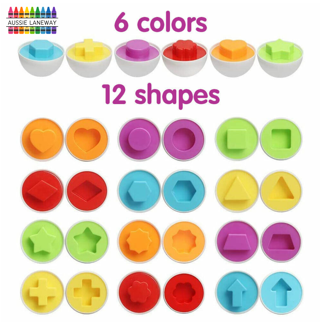 Matching Eggs Set - Get Egg-cited!
