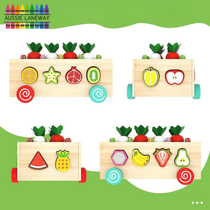 Wooden Farm Harvest Set