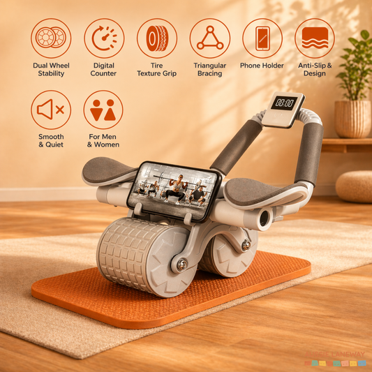 Ab Roller - Faster Results, Without The Gym