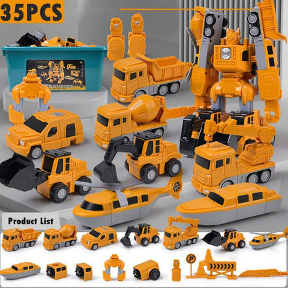 TRANSFORMA-Rides - Magnetic Transformer Toy Set